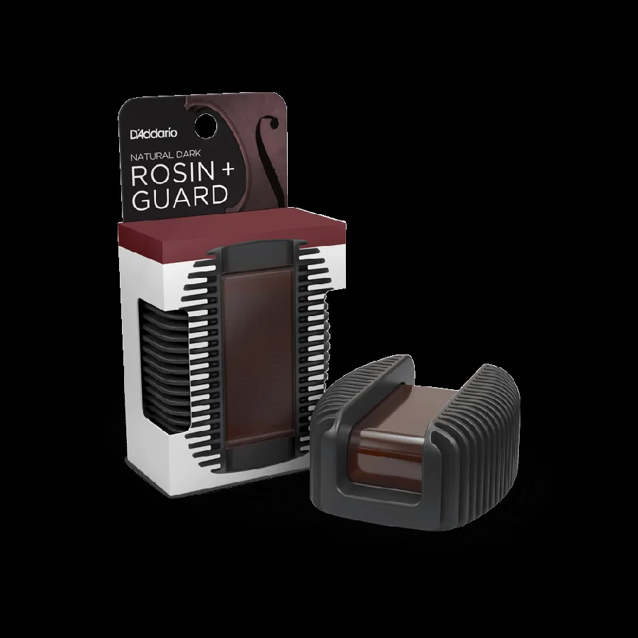 D'Addario Rosin Guard with Natural Bow Rosin
