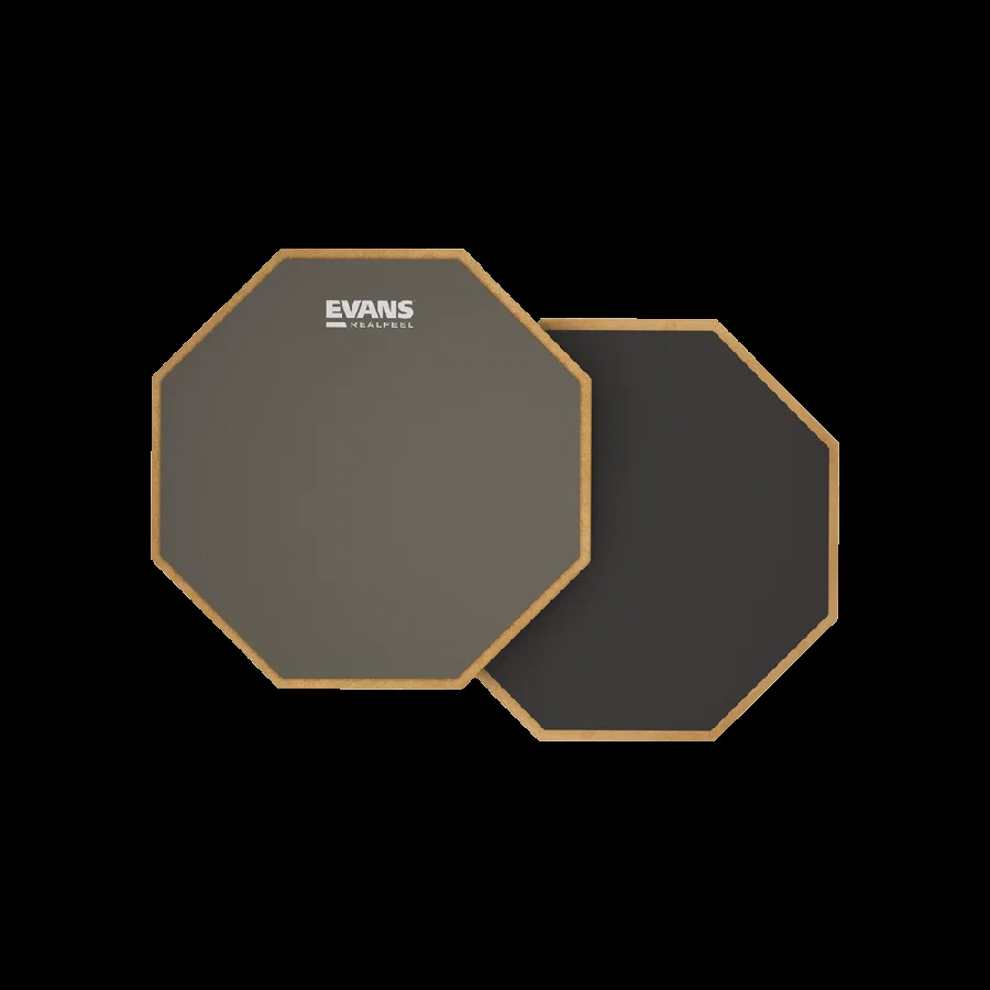 EVANS RealFeel 2-sided Practice Drum Pad