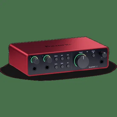 Focusrite Scarlett 2i2 4th Generation
