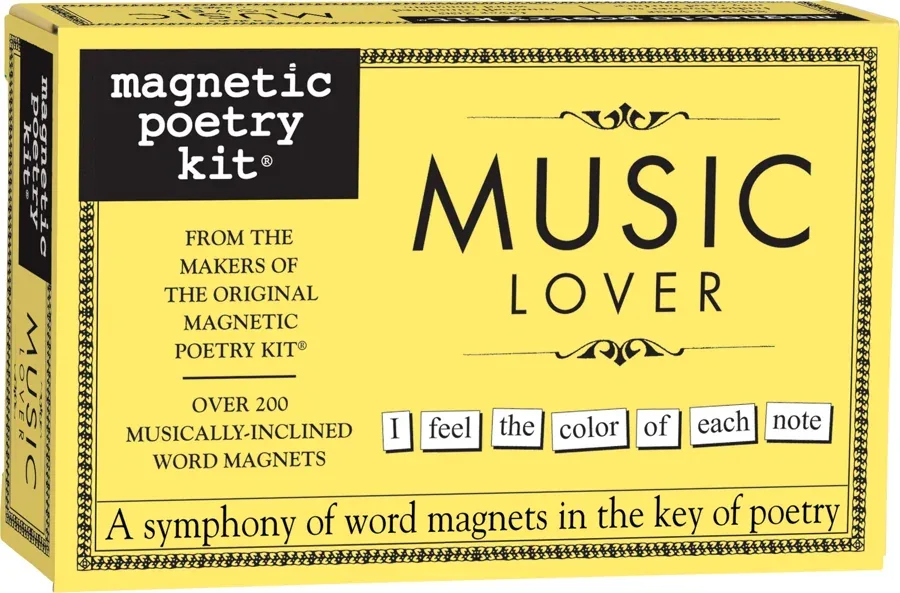 Magnetic Poetry Music Lover Kit