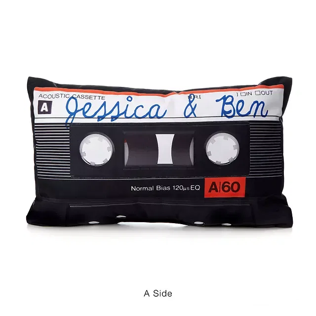 Personalized Mixtape Pillow