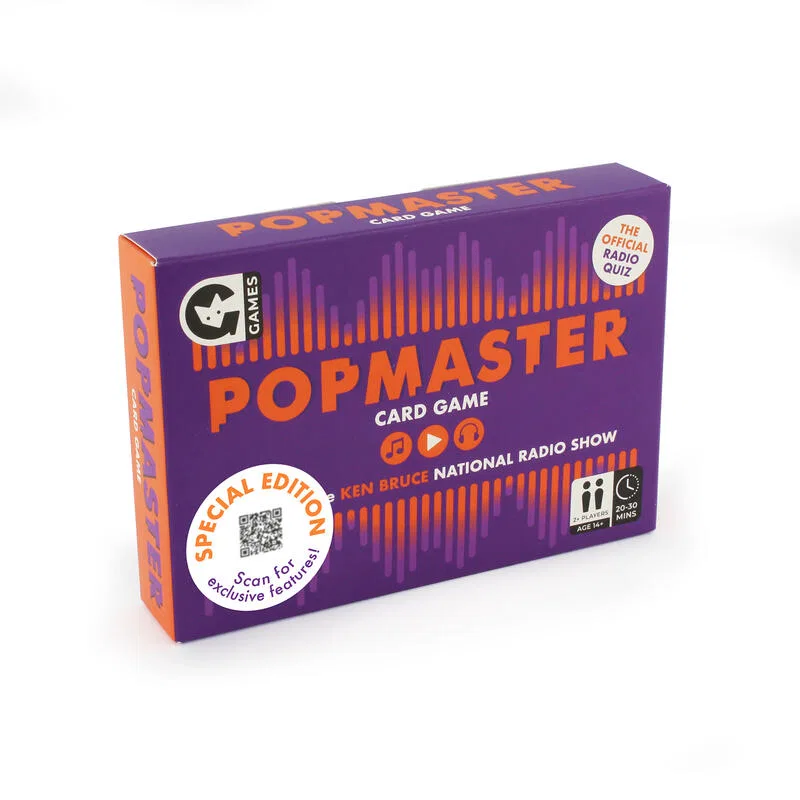PopMaster Special Edition Quiz Card Game